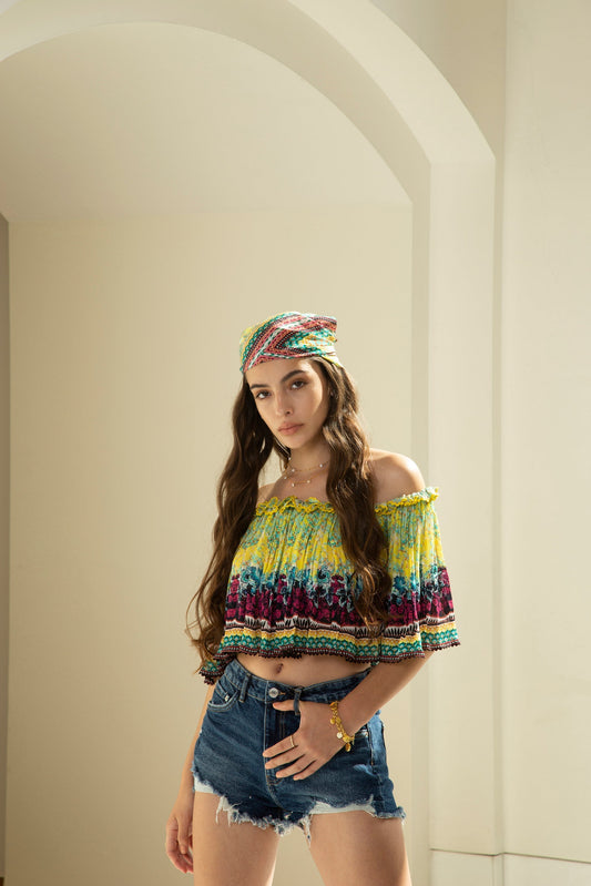GARDENIA CROP TOP