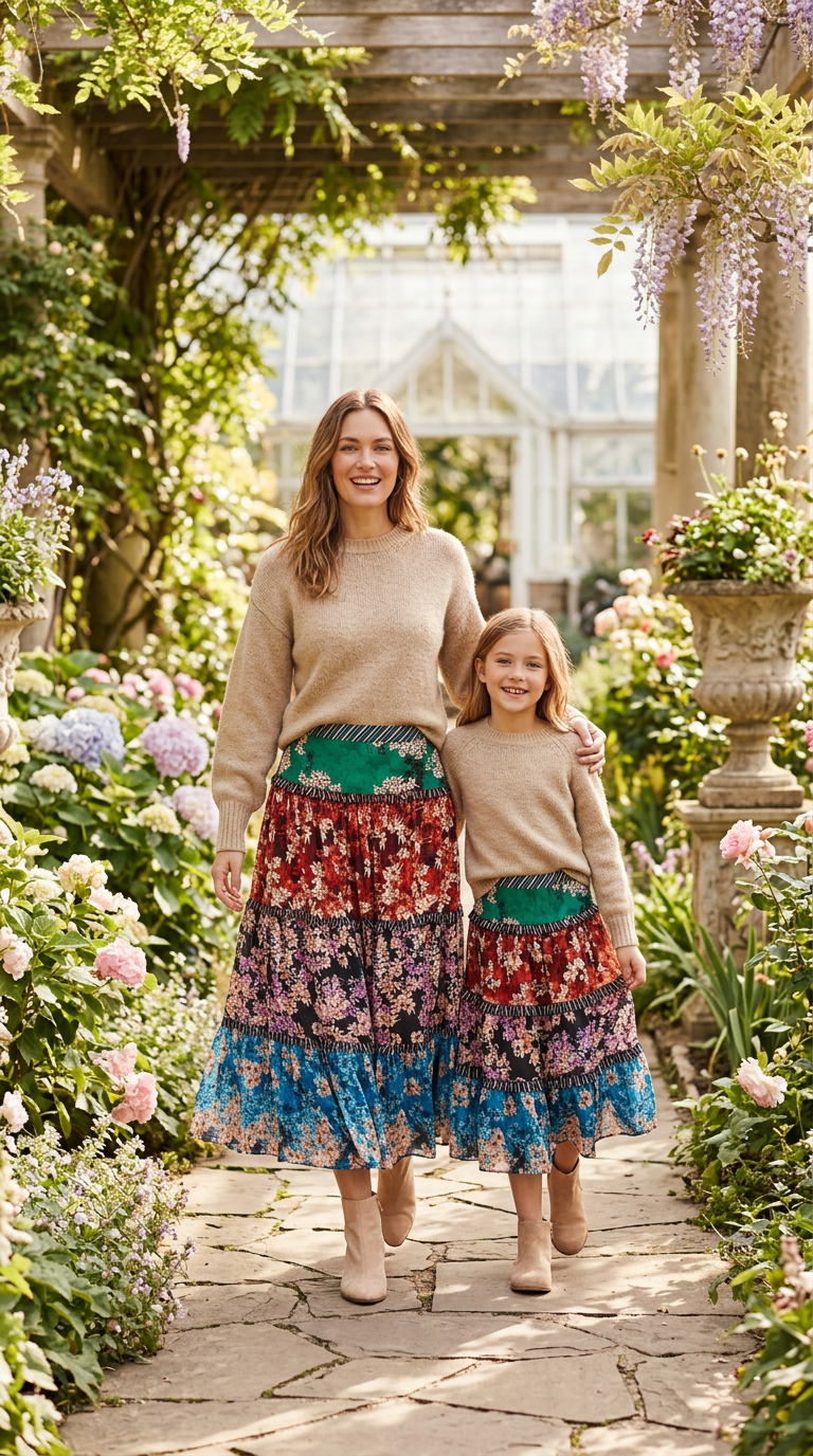 VIVID VOYAGE MAXI SKIRT