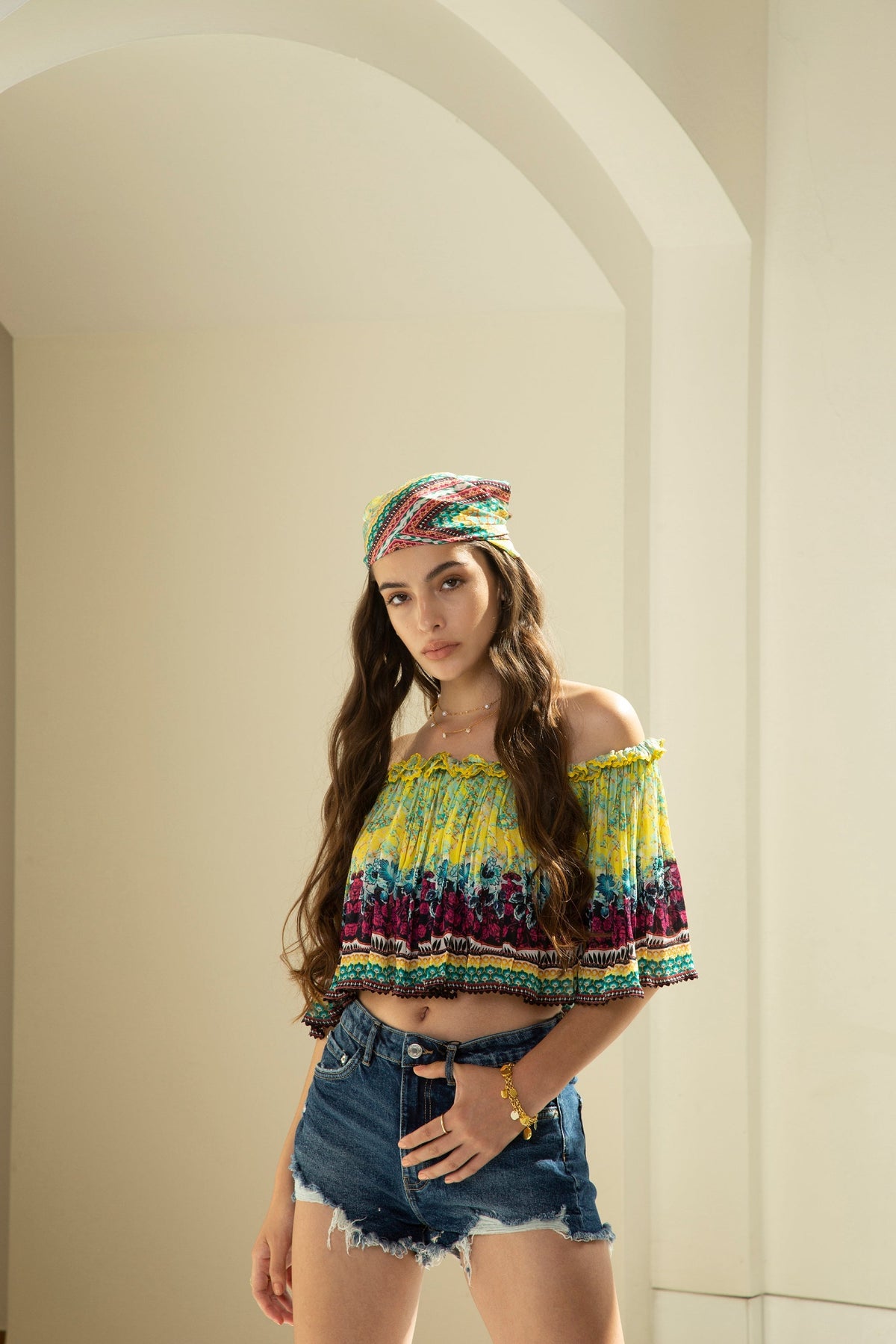 GARDENIA CROP TOP