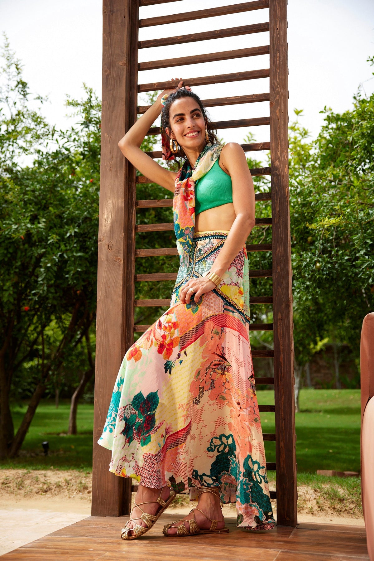 MACAW MAXI SKIRT