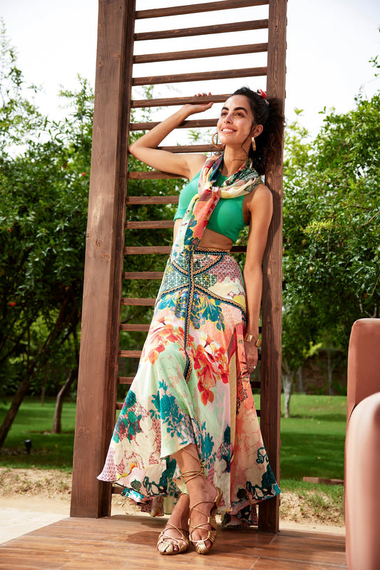 MACAW MAXI SKIRT