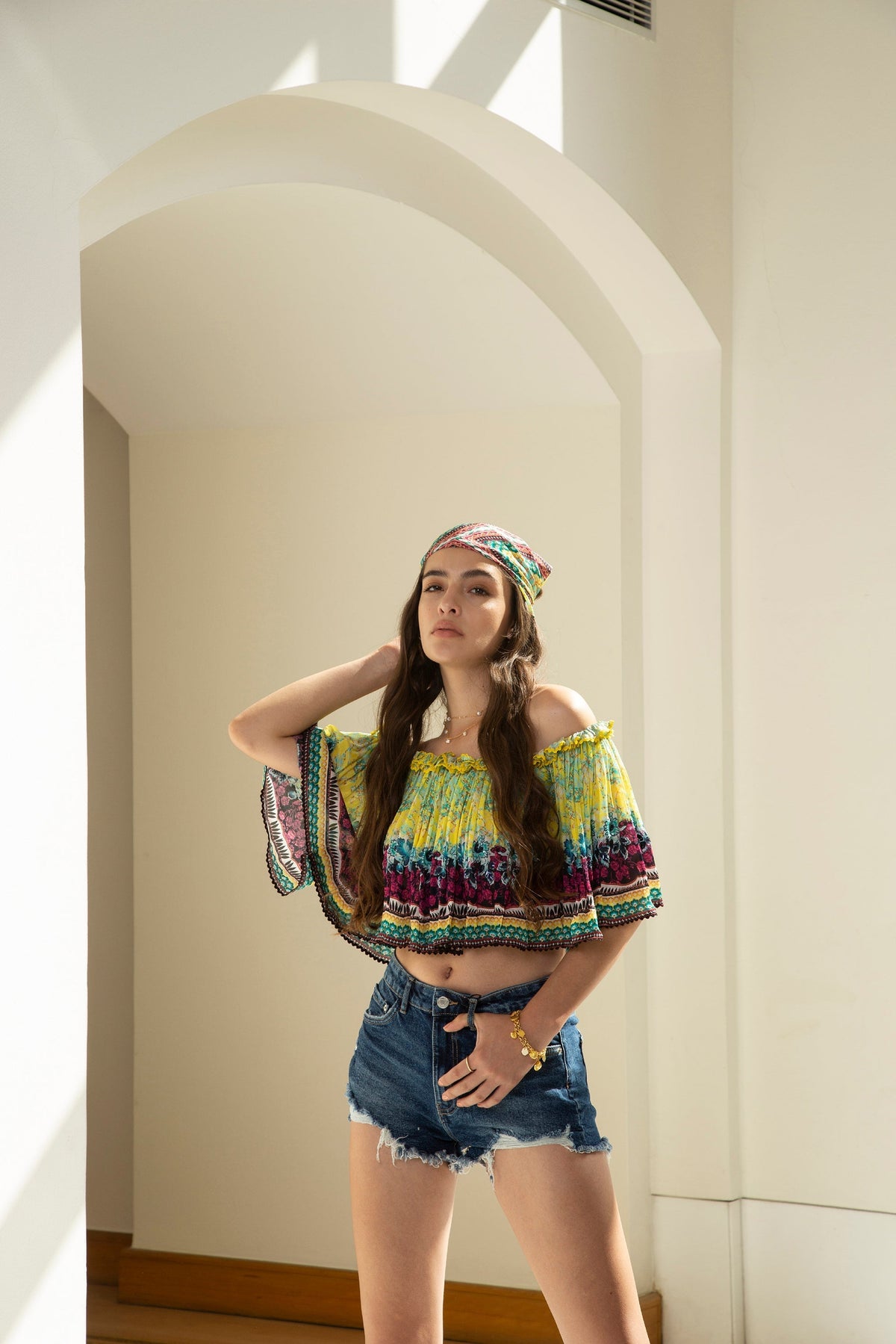 GARDENIA CROP TOP