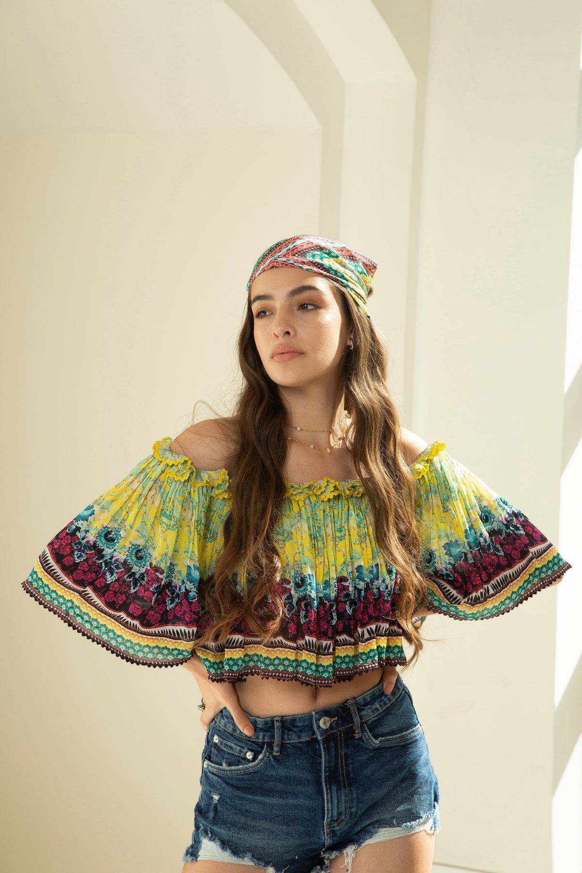 GARDENIA CROP TOP