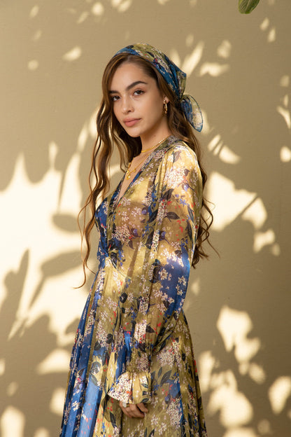 PARADISE FOREST MAXI DRESS