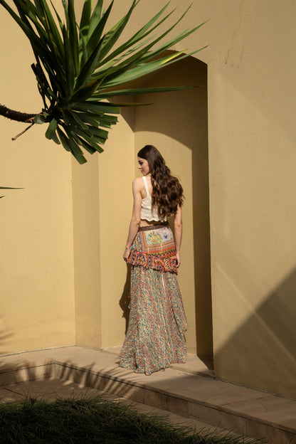 SYLVAN HI-LOW SKIRT