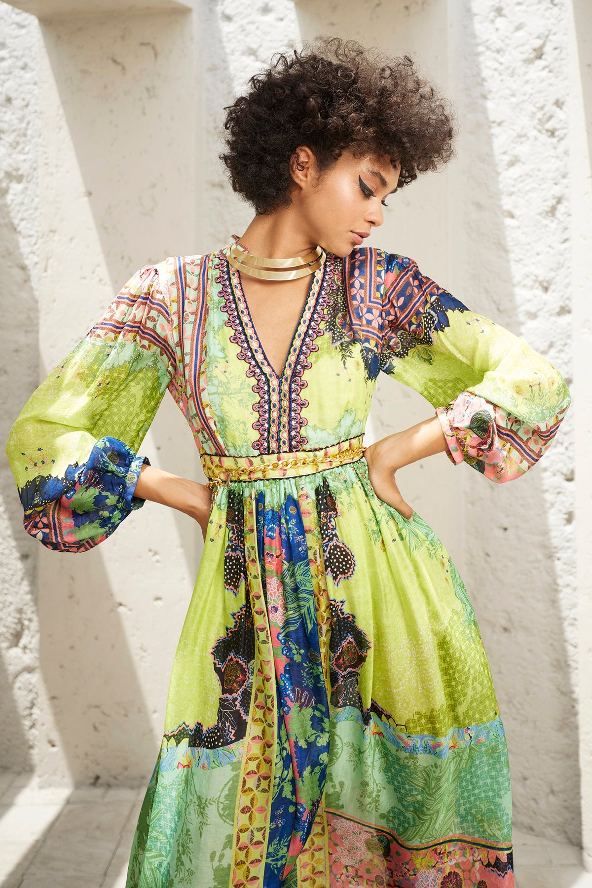 GOSSAMIA MAXI DRESS